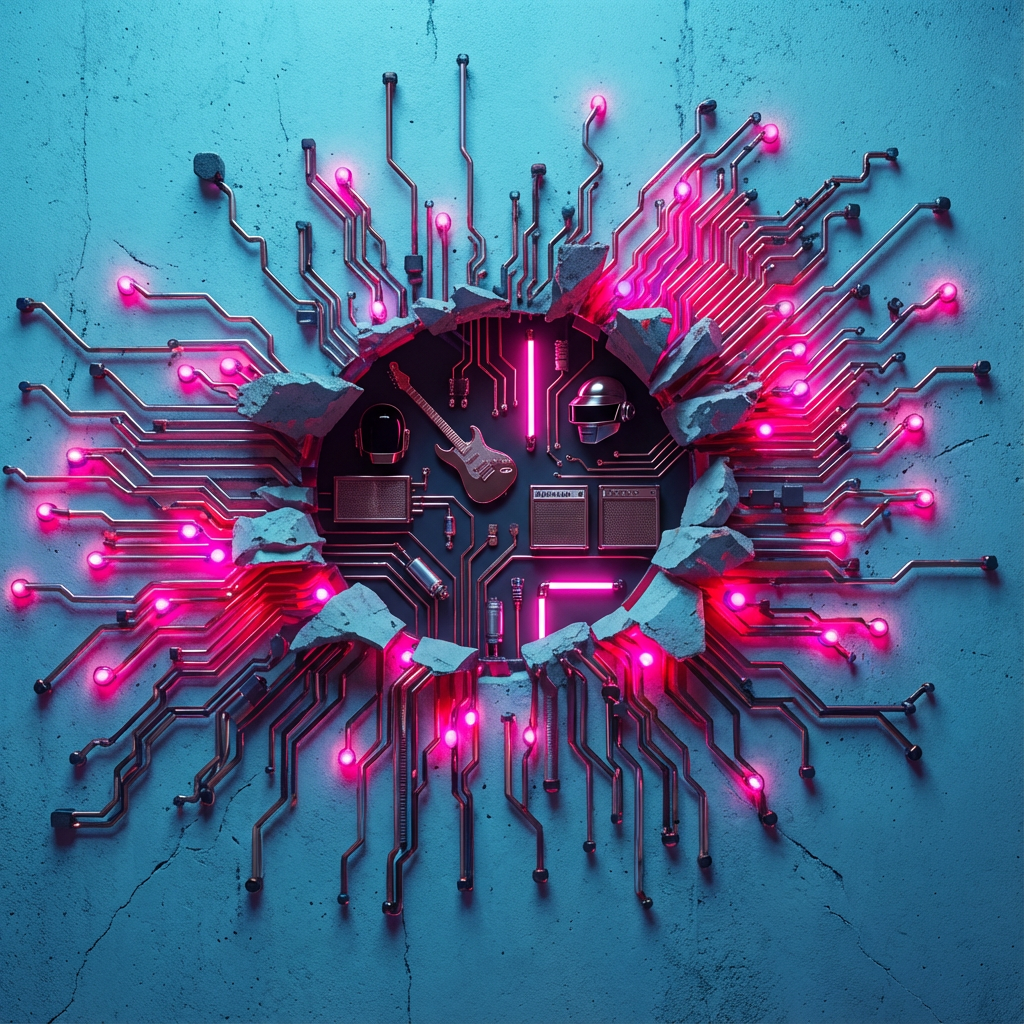 A Daft Punk rock song